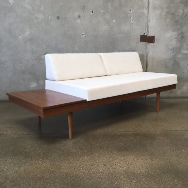 Mid Century Platform Minimalist Day Bed Sofa