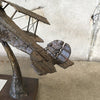 Brutalist Bi Plane Sculpture By Daniel Gluck