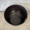 Vintage Mid Century Modern Black Ceramic Gainey Pot