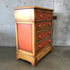 Monterey Furniture Floral High Boy Dresser