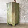 1930's Monterey Furniture Green Corner Cabinet