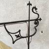 Monterey Style Forged Iron Dragon Lamp