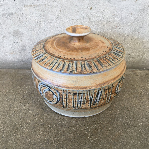Don Jennings Studio MCM Studio Pottery Covered Pot Product Image