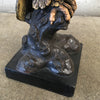 Vintage Plaster / Chalkware Owl Statue
