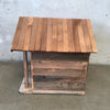 Custom Rustic Wood Pet House