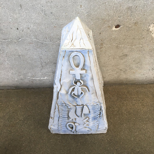 Ceramic Pyramid Sculpture (As Is)