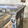 Custom Rustic Bench On Casters