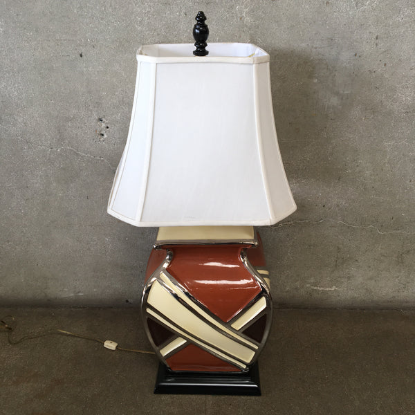 1970's Large Ceramic Lamp