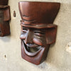 Vintage Pure Comedy And Pure Tragedy Carved Masks Product Image