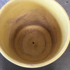 Mid Century Modern 1970's Yellow Garden Pot By Gainey