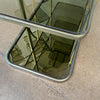 Pair of 80's Art Deco Style Open Shelving Etageres