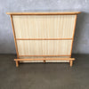 Vintage Mid Century Modern Bamboo - Rattan Bar