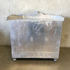 50's Vintage Silver Plated Puja Altar Cabinet