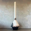 Vintage Mid Century Modern Porcelain Enamel Finish Malm "Lancer" Fireplace