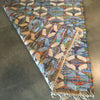 Abstract Multi-Color Cotton Reversible Rug