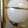 Mid Century Modern Triple Globe Gold Floor Lamp