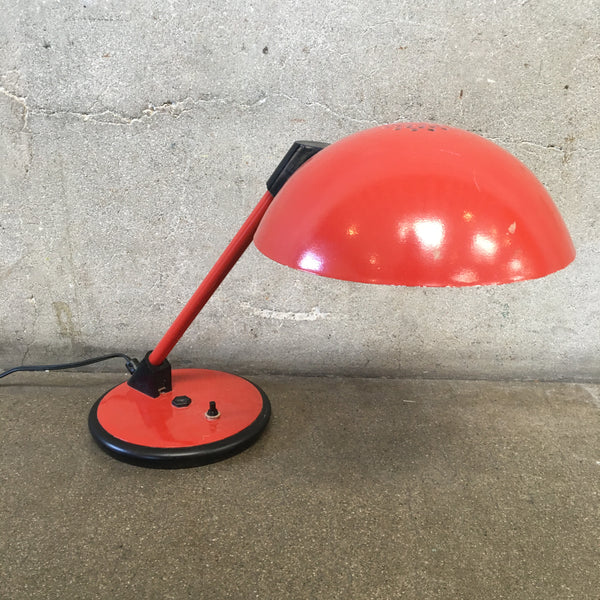 Art Specialty Company Red Desk Lamp