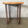 Copper/Wood & Metal Rustic Hand Crafted Artisan Table