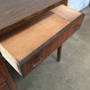 Mid Century Modern 1960's Solid Wood Desk with Formica Top