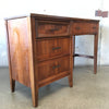 Mid Century Modern 1960's Solid Wood Desk with Formica Top