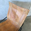 Mid Century Leather Sling Chair by Takeshi Nii