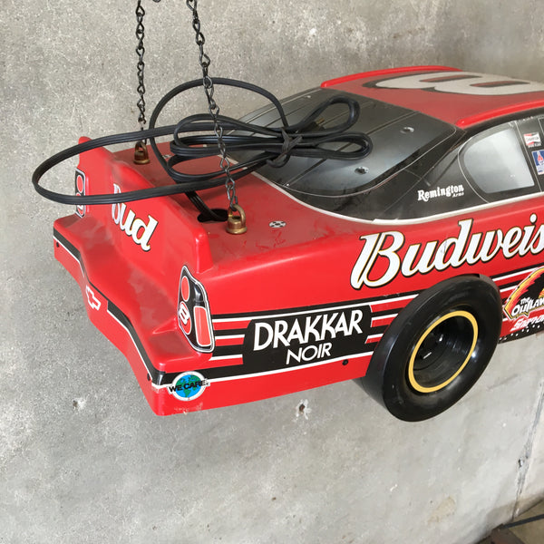 Vintage Budweiser Dale Earnhardt Jr. Nascar Pool Table Light