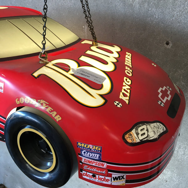 Vintage Budweiser Dale Earnhardt Jr. Nascar Pool Table Light