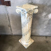 Faux Marble Composite Pedestal