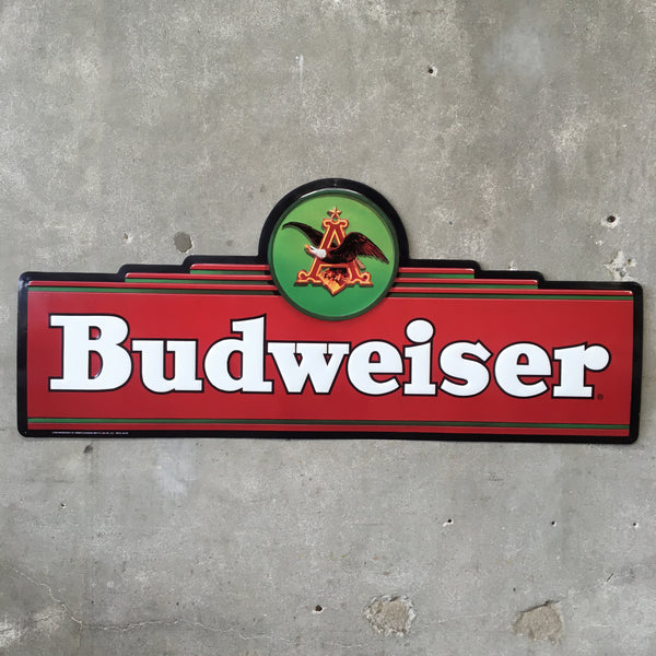 Vintage 1994 Tin Budweiser Sign