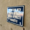 Vintage Yankee Stadium Sign