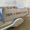 Vintage Marx Department of Street Cleaning Stake Bed Truck - Pressed Steel