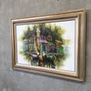 Original Mid Century Modern Painting By Luigi Fratelle