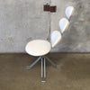 Mid Century Modern Style White Corona Chair In The Style Of Paul Volther #1