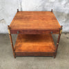 Vintage Wood Side/End Table