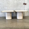 Pair of Formica Laminate Side/End Tables Krauses's