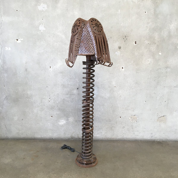 Studio Craft Signed Solid Iron Floor Lamp