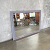 Large Gray Rustic Wood Mirror