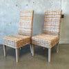 Pair of Rattan Chairs