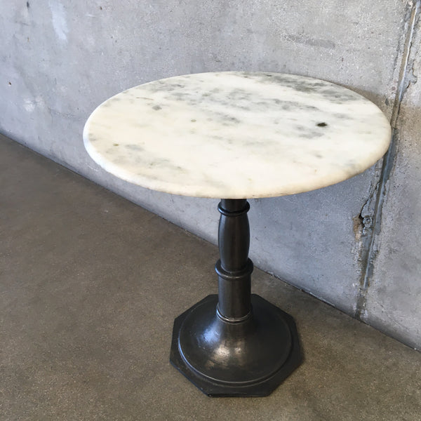 Marble Top Bistro Table