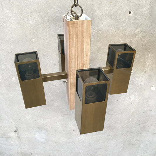 1970s Retro Space Age Chandelier