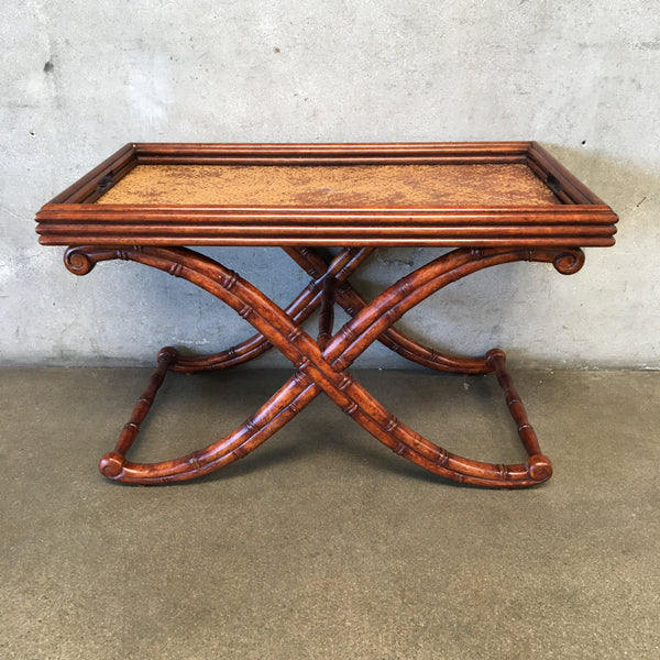 LeCor Faux Bamboo Coffee Table