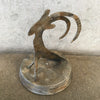 Brutalist Aries Metal Sculpture