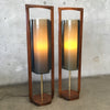 Pair Of Vintage Mid Century Modern 1960s Modeline Of California Lamps