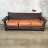 1930s Los Angeles Imperial Furniture Monterey Style Mahogany Sofa