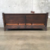 1930s Los Angeles Imperial Furniture Monterey Style Mahogany Sofa