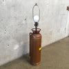 Vintage Fire Extinguisher Lamp " Quick Aid"