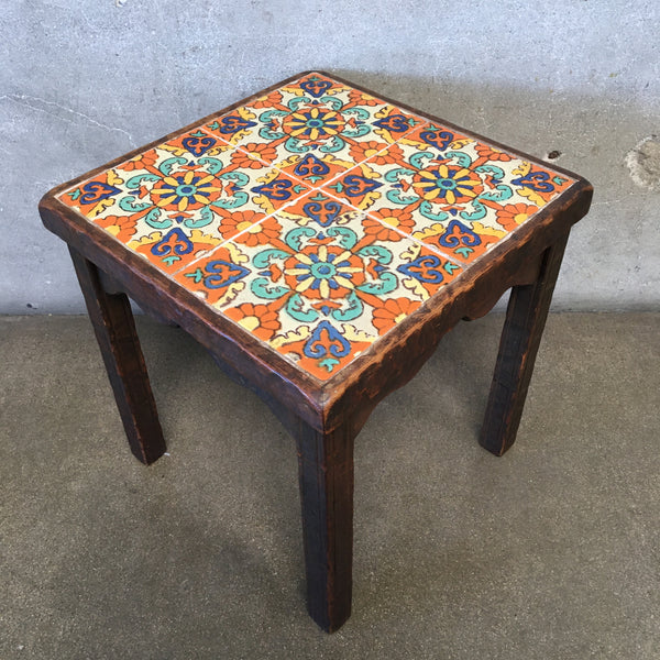 Monterey Furniture Four Tile Table with 8" D&M Tiles