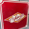 Vintage Mexican Beer Table Top / Enameled Sign - Superior Poncilia