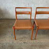 Rare Kai Kristiansen Dining Chairs for Oddensen Maskinsnedkeri