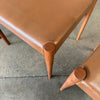 Rare Kai Kristiansen Dining Chairs for Oddensen Maskinsnedkeri
